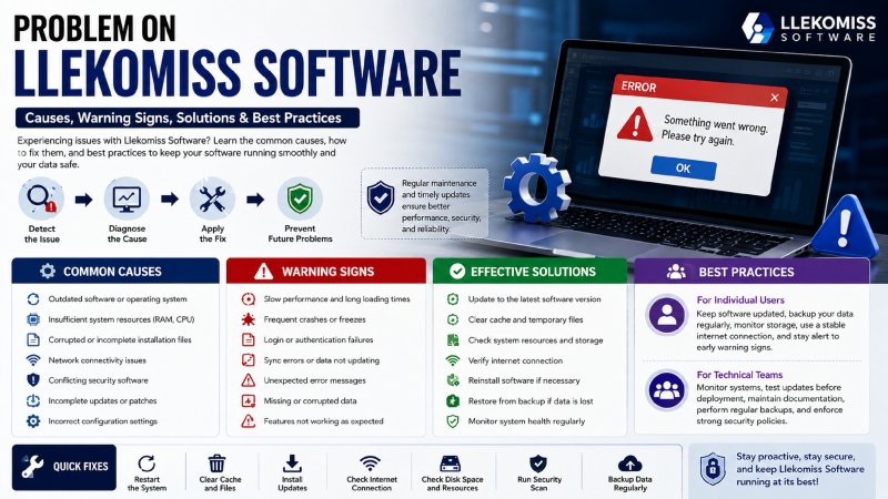 Problem on Llekomiss Software